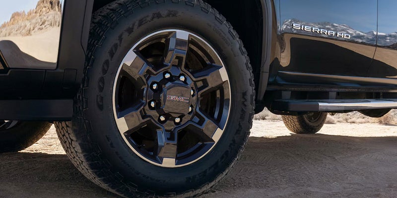 2025 GMC Sierra HD tires