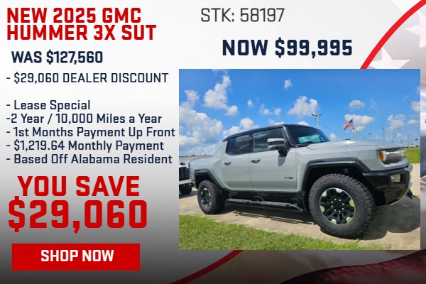 SAVE $29,060 ON 2026 GMC SIERRA 1500 HUMMER SUT 3X