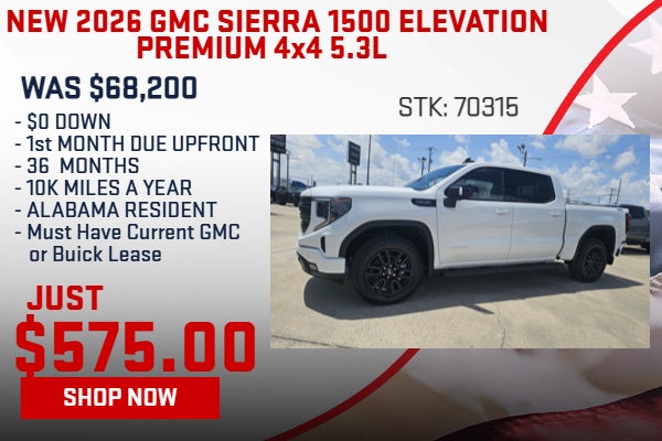 2026 GMC 1500 Elevation Lease